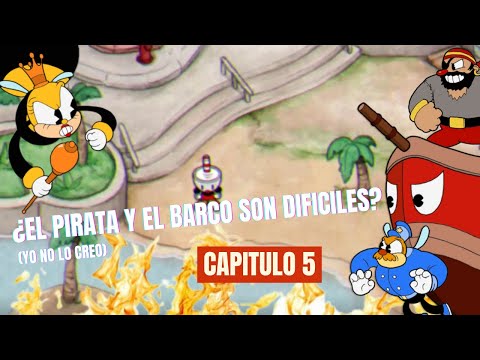 ¡EL BARCO DE CUPHEAD NO ES TAN DIFICIL! (me arrepiento xd) I Cuphead I VenomSpawn