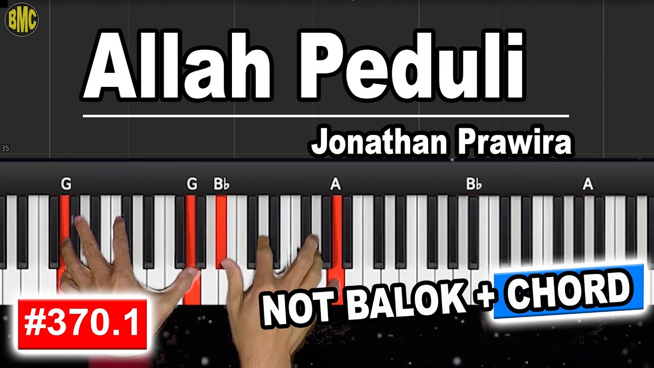 Allah Peduli - Jonathan Prawira | EASY PIANO TUTORIAL [370.1]