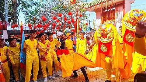 trực tiếp! Lễ cúng rước cộ bà Thiên hậu thánh mẫu huyện dầu Tiếng năm 2025