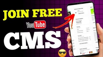 JOIN FREE YOUTUBE CMS 😊 How To Join Cms ! ST DIGITAL CMS