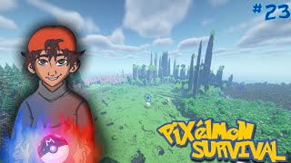 DOĞANIN PUSULASIYLA KEŞİF VAKTİ #23 Pixelmon Survival 1.16.5