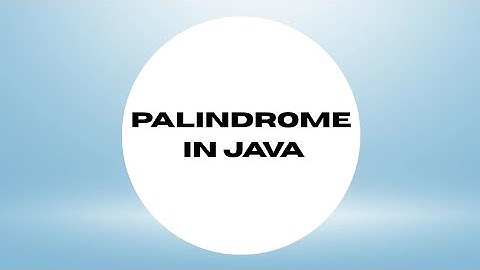 Java program that checks whether a given string is palindrome or not?