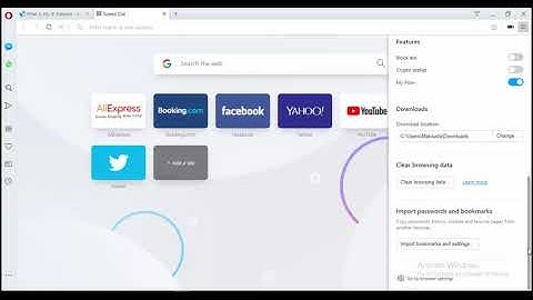 How to Change proxy settings of Opera Web Browser