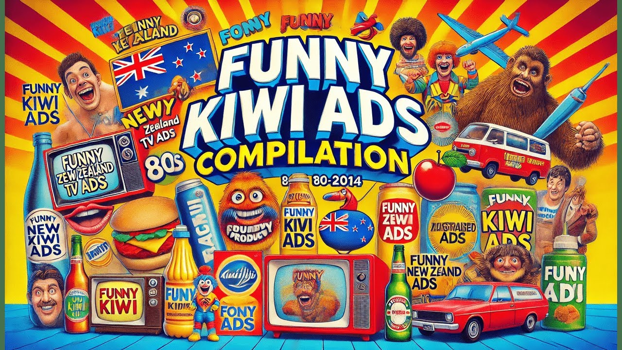 Funniest Old NZ TV Ads from the 80s to 2000s!