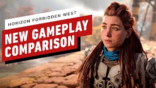 Horizon Forbidden West Gameplay Comparison Biggest Changes Weve Seen So Far