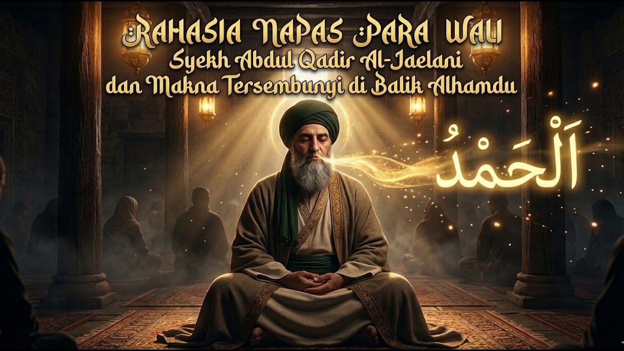 RAHASIA NAPAS PARA WALI Syekh Abdul Qadir Al-Jaelani dan Makna Tersembunyi di Balik Alhamdu