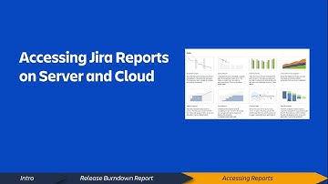 Jira release burndown report - Jira reports tutorial