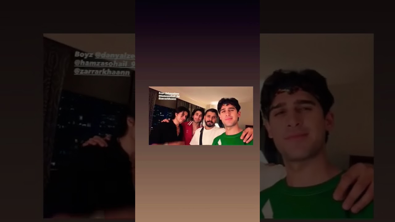 Hamza Sohail and danyalzee 