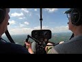 Reverse autorotation practice during my commercial training in the Robinson R44 helicopter