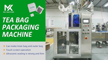Automatic inner and outer green tea bag packing machine