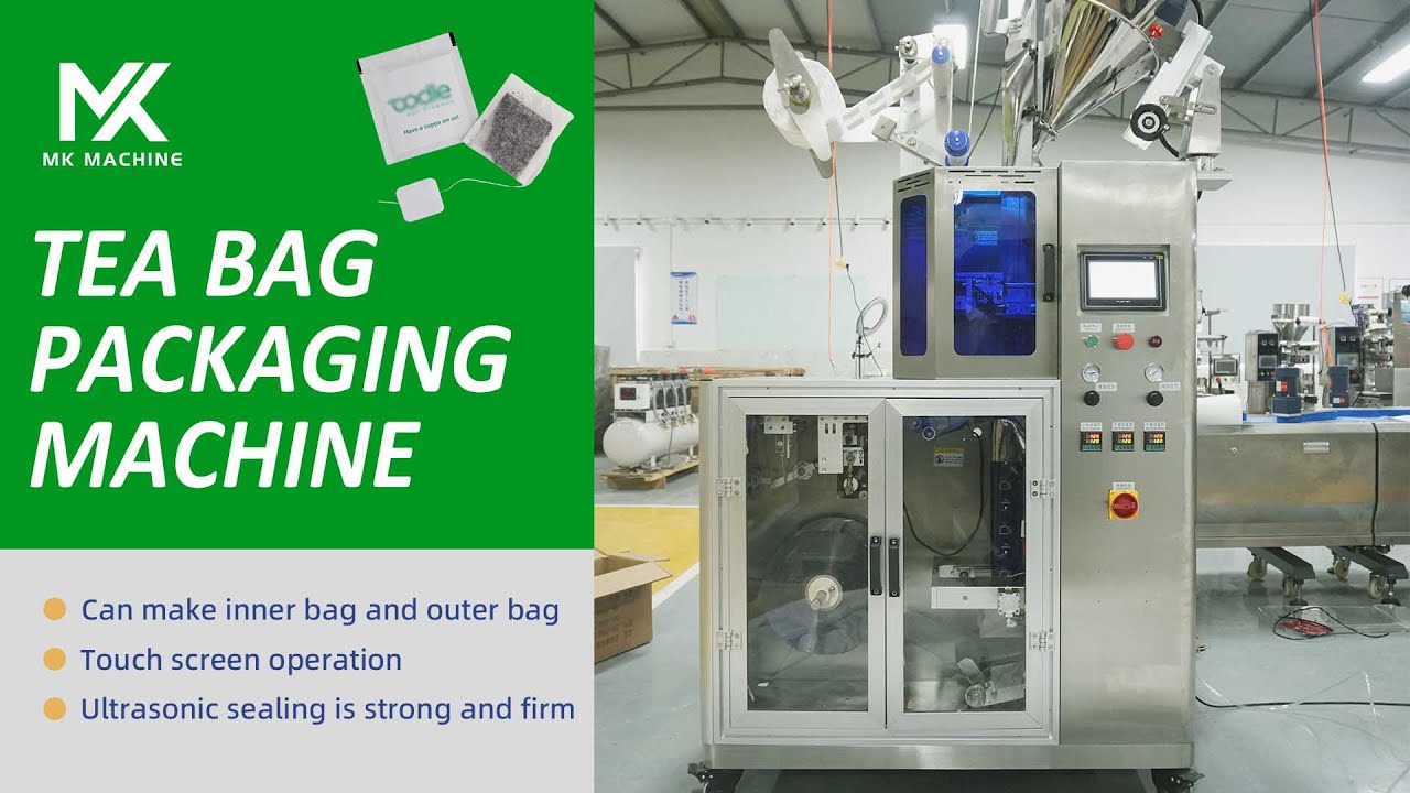 Automatic inner and outer green tea bag packing machine