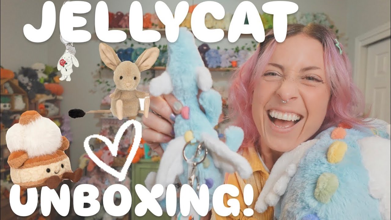 🌈JELLYCAT UNBOXING!🌈✨JELLYCAT SKY DRAGON BAG CHARM + OTHER JELLYCAT NEW RELEASES!✨
