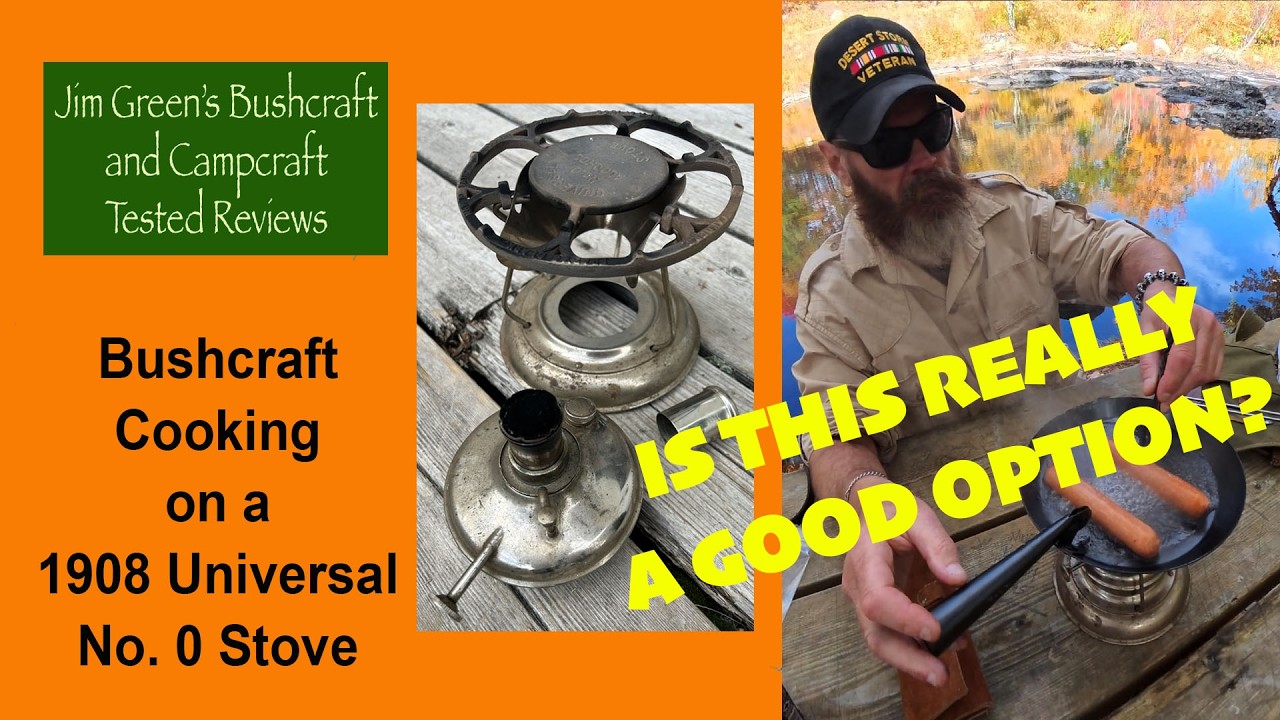 Using an over 100 year old camp stove