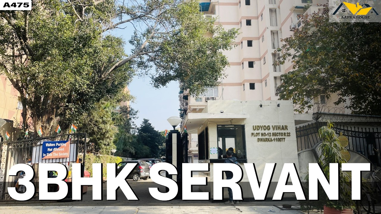 Dwarka Sector 22 Luxury 3BHK + SQ Tour✅ | Expressway Walking Distance 🏡