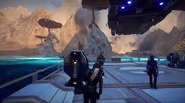 Mass Effect Andromeda Crushed by a Shuttle