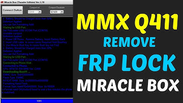 Micromax Q411 Remove FRP Lock in Miracle box