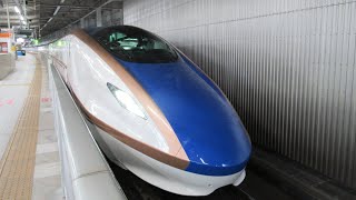 E7系F37編成 仙台から北上で公式試運転 2022年8月3日