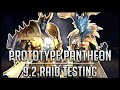 PROTOTYPE PANTHEON - Sepulcher of the First Ones Raid Patch 9.2 PTR