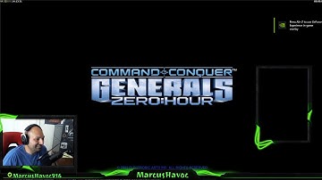 Command and Conquer Generals Zero Hour with friends!