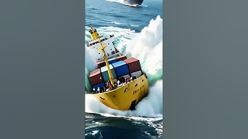 Ship Sinking Without Waves! 😱 #AI