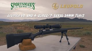 Leupold VX-5HD 4-20X52/7-35X56 34MM Tubes Scopes Review