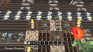 Minecraft Medieval House Part 4: Interior and Exterior decoration