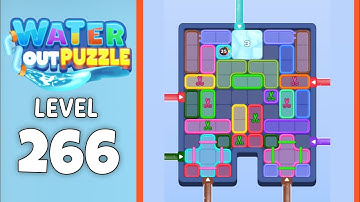 Water Out Puzzle level 266 solution 
