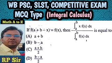 If f(a+b-x)=f(x) then integration a to b xf(x)dx/ integration a to b f(x)dx is equal to