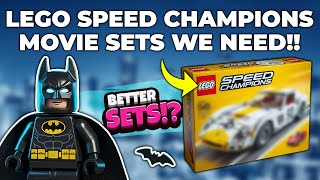 LEGO Speed Champions MOVIE Sets We ALL NEED!