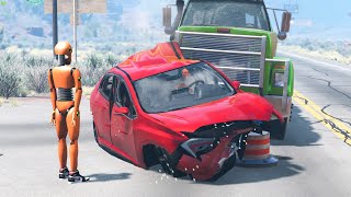 Will these Cars still Drive after Crashing? #140 - BeamNG Drive | Crashes