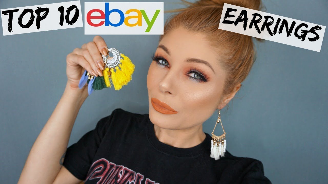 My Top 10 Ebay Earrings YouTube