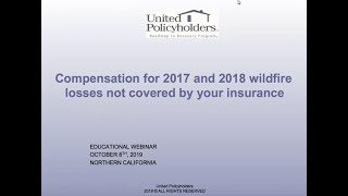 PG&E claim webinar