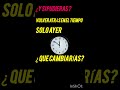 ⏰ Si pudieras retroceder SOLO a AYER... ¿Qué harías?#shorts #reflexiones