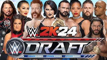 Rapid Fire WWE 2K24 Draft! UML Season 3 Roster