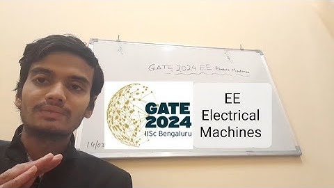 GATE 2024 EE Electrical Machines detailed solutions