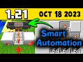 I made a SMART Auto Crafter! 1.21 Minecraft snapshot