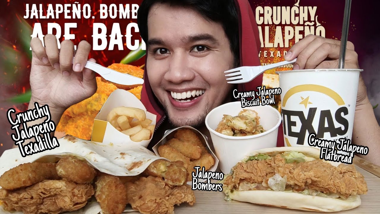 [ BARU ] TEXAS CHICKEN CRUNCHY JALAPENO TEXADILLA & JALAPENO BOMBERS