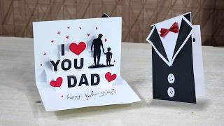 DIY Father's day pop-up card // Father's Day Greeting Card | Beautiful Handmade Greeting Card