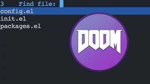 How to configure Doom Emacs | 둠 이맥스 설정 기초