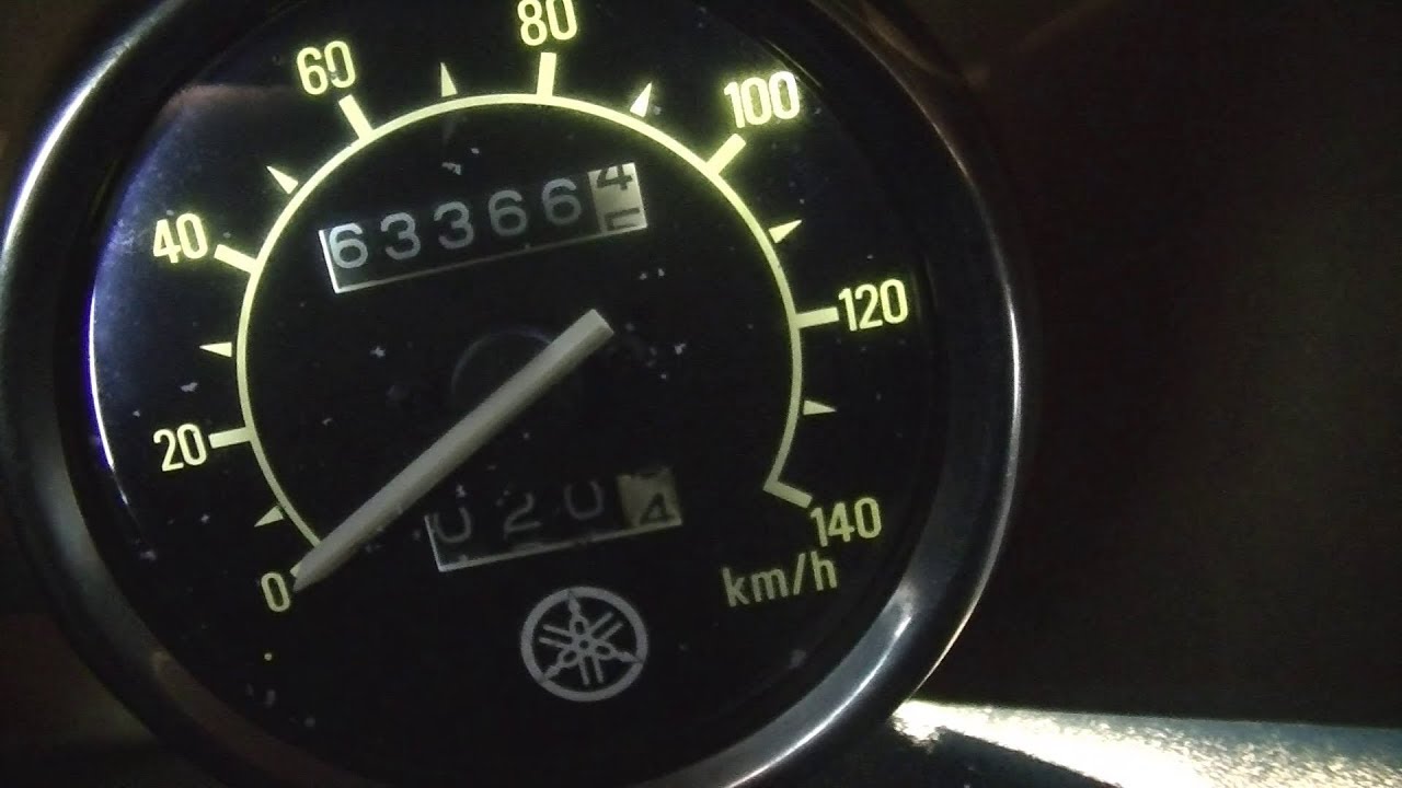 XV 250 Virago - Luz do velocímetro