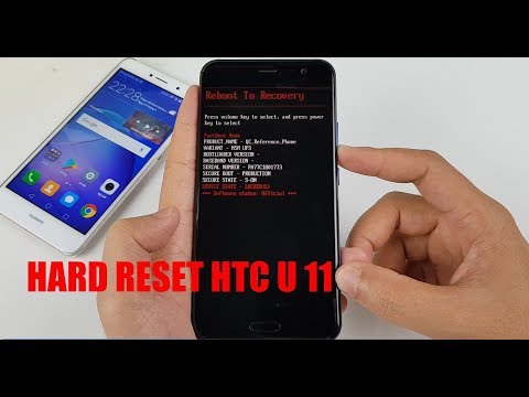 HOW TO HARD RESET HTC U11 / Factory Reset