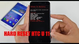 HOW TO HARD RESET HTC U11 / Factory Reset