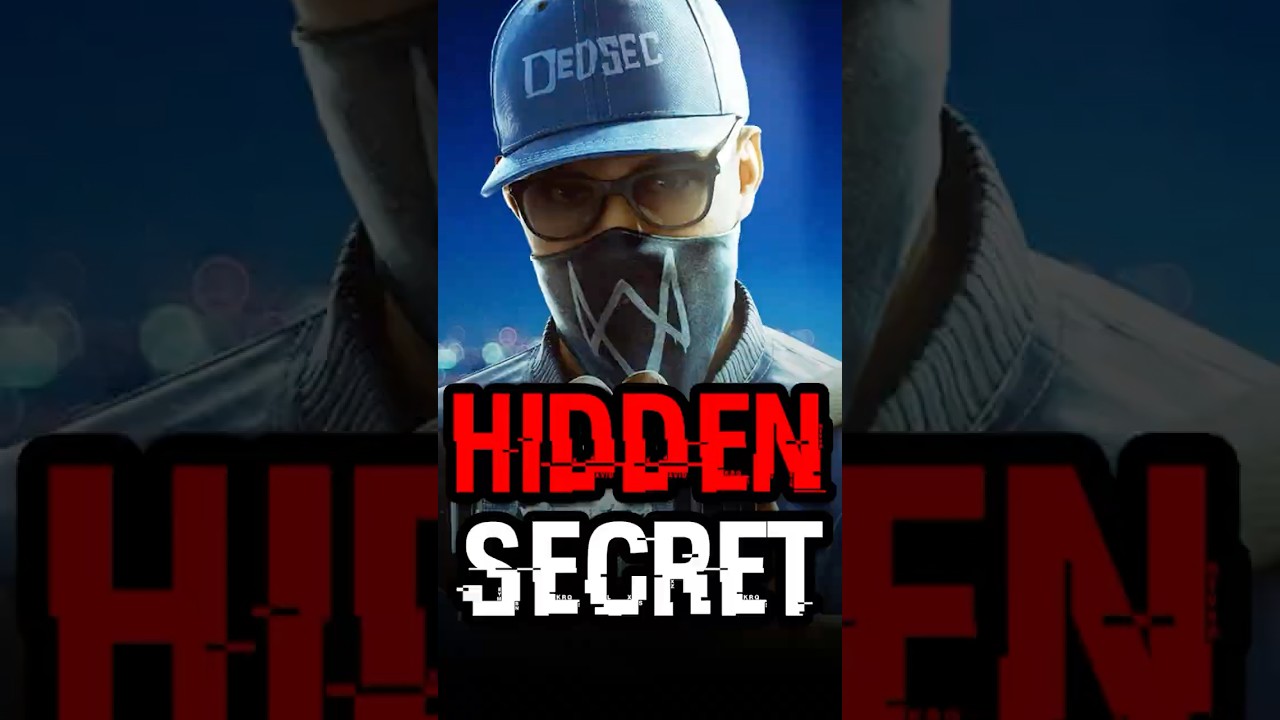 Watch Dogs 2 Hidden Secret #shorts