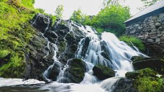 Beautiful waterfall with relaxing music for soothing, sleeping, screenshot 4