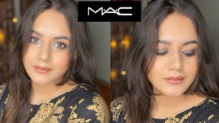 M.A.C Cosmetics One Brand Tutorial || Indian Makeup Tutorial || Soft Smokey Eye
