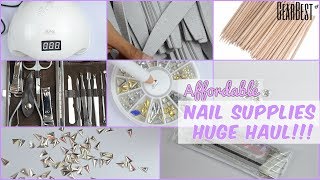 Huge Cheap Nail Supplies Haul | Gearbest