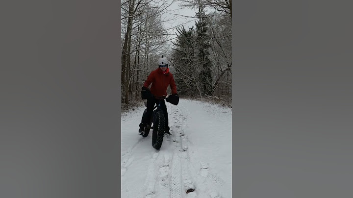 Sliding into Fatbike Season! #fatbike