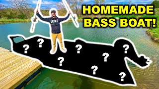 Building a HOMEMADE DIY Bass Boat for My BACKYARD POND!!!