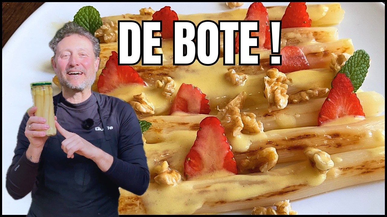 De bote a restaurante: Espárragos en 5 minutos 😃 - GUILLE RODRIGUEZ