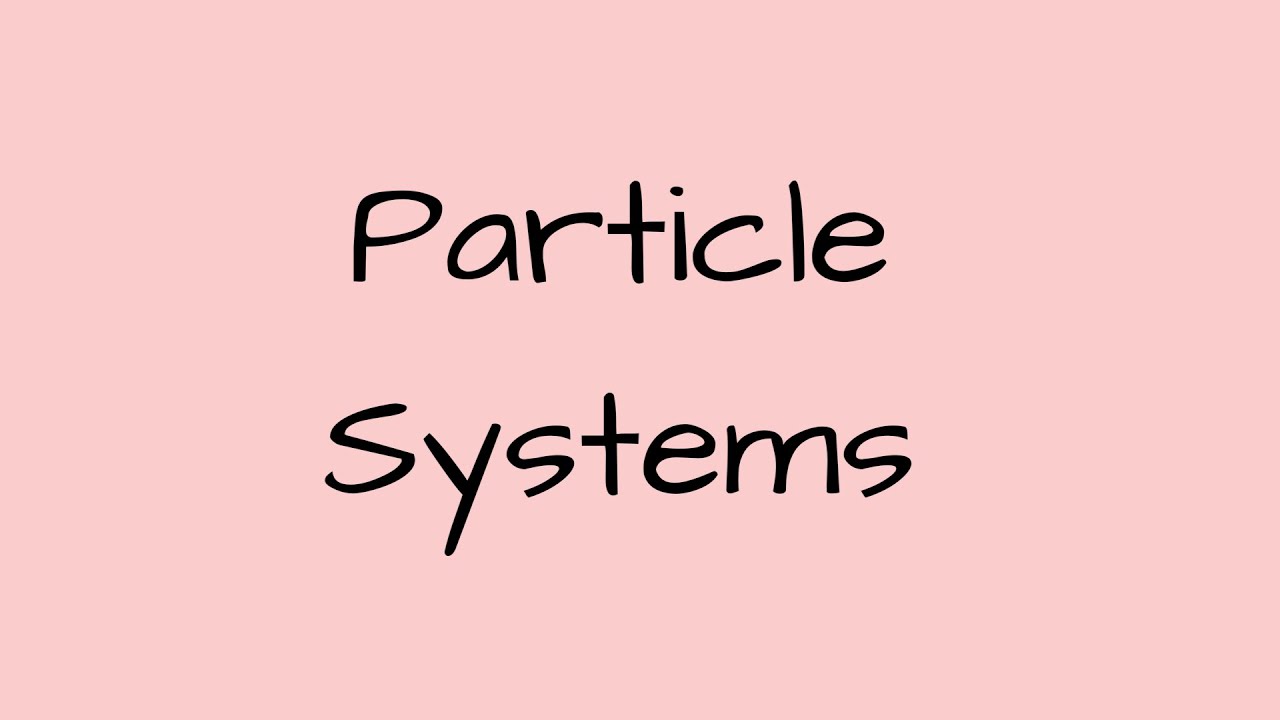 Particle Systems Examples - Intro to Java - YouTube